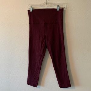Maroon leggings